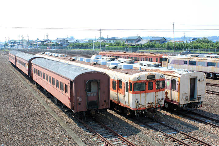美濃太田車両区,旧型客車,国鉄色,保存車,キハ58系