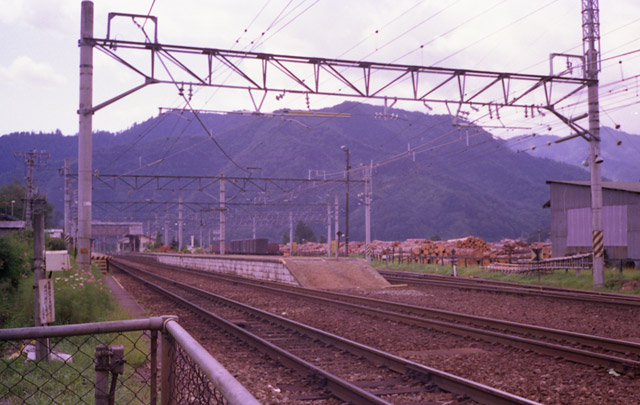 中央西線,上松駅,国鉄時代,貨車