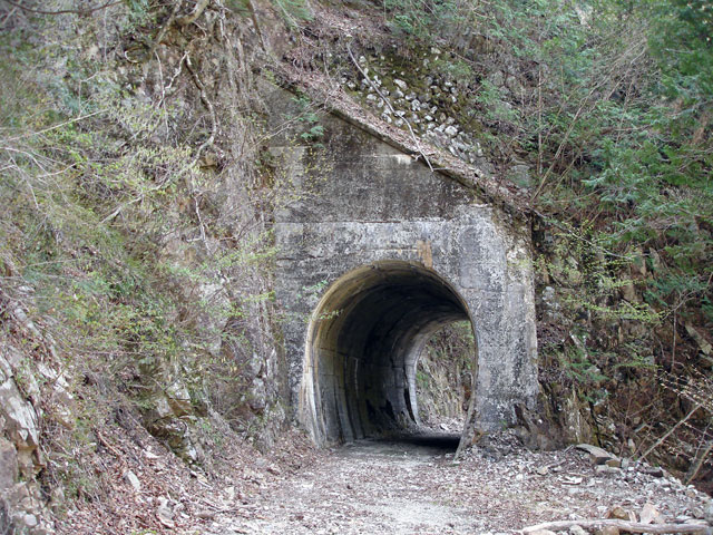 うぐい川森林鉄道,第4号隧道,トンネル