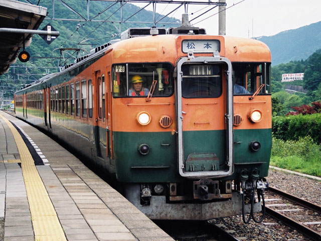 薮原駅,中央西線,165系,313系,置き換え,普通列車