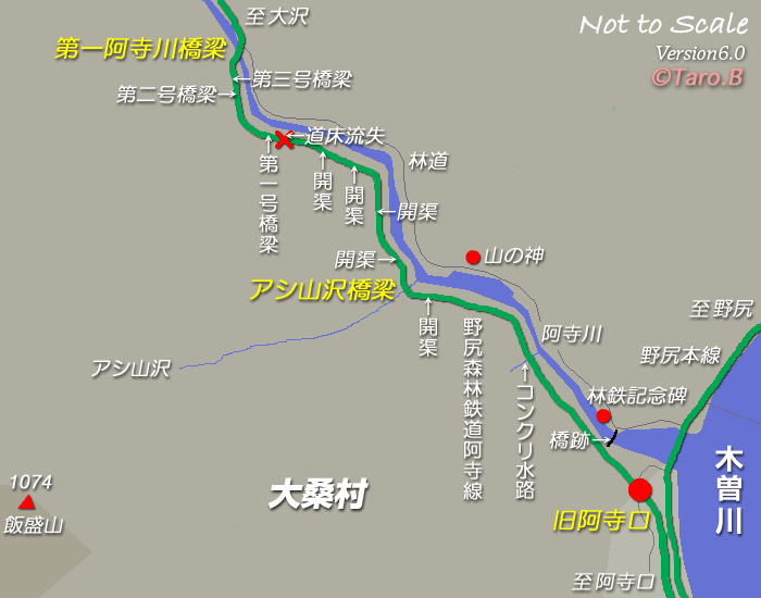 阿寺森林鉄道地図1