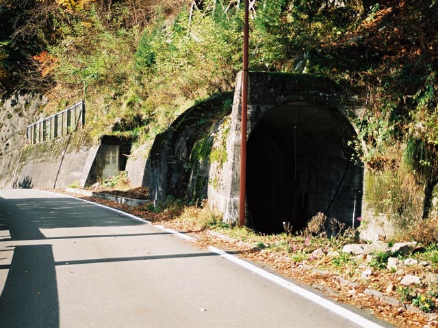金木戸森林鉄道,第2号隧道,林鉄,廃線跡,廃トンネル