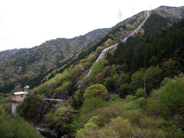 小坂森林鉄道椹谷線線「厳立公園」
